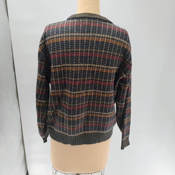Vintage vintage Pendleton Coogi Style Cosby virgin wool Grandpa Sweater unisex M - Picture 9 of 13